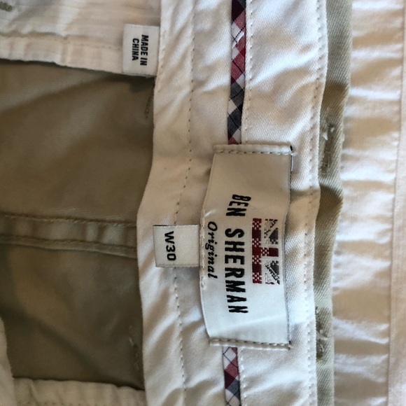 Ben Sherman Khaki Shorts - Picture 2 of 3